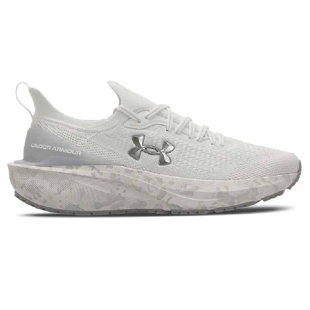 Tênis de Corrida 37 Masculino Under Armour UA CH.QUICKER 2 (Branco/Met. Silver)