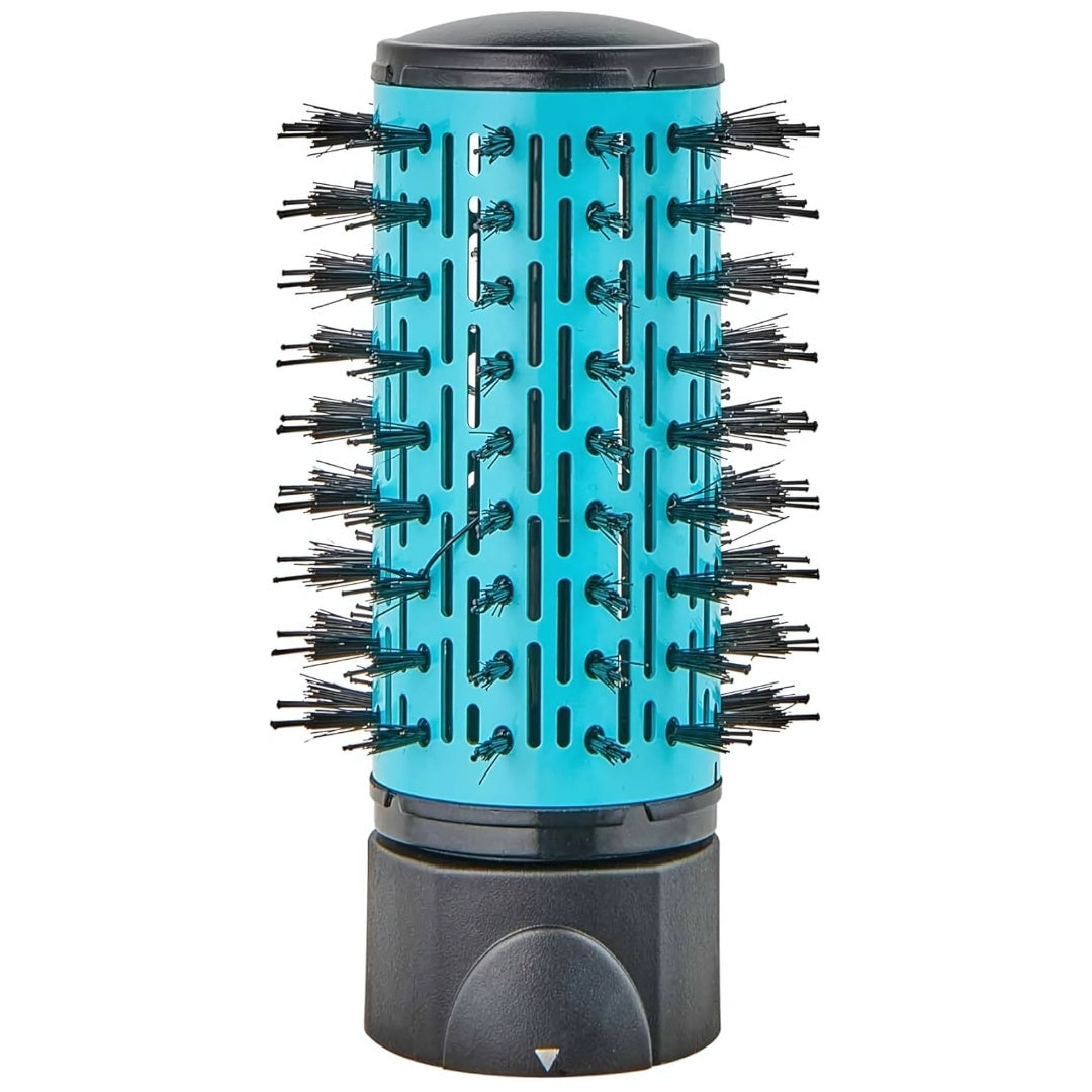 Escova Secadora Rotativa Rotating Hyaluronic Conair (Preto e azul) Bivolt