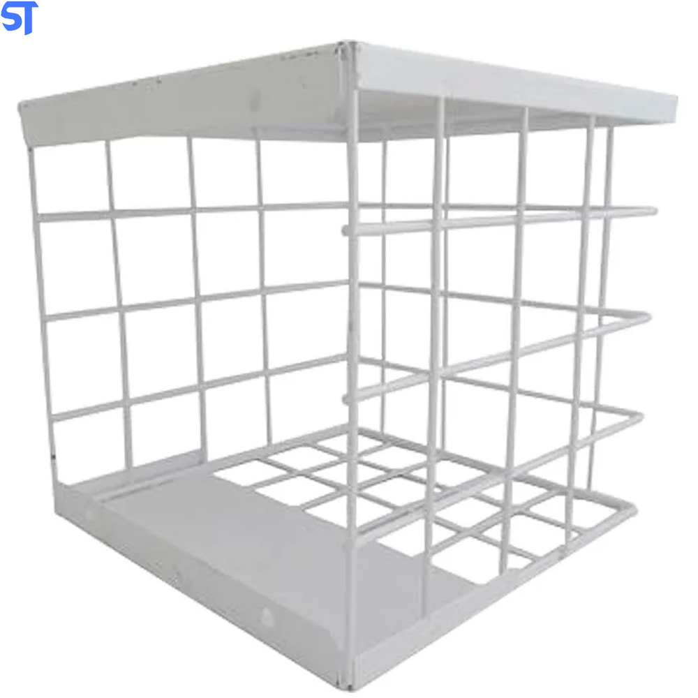 Grade De Proteção Para Camera De Segurança Cftv 18x18x18cm - Branca