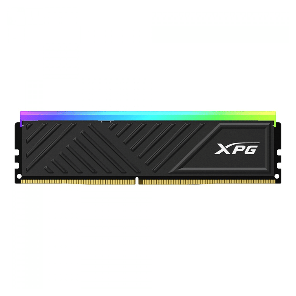Memória Ram Desktop DDR4 XPG Spectrix D35G, RGB, 8GB, 3200Mhz, Black, AX4U32008G16A-SBKD35G