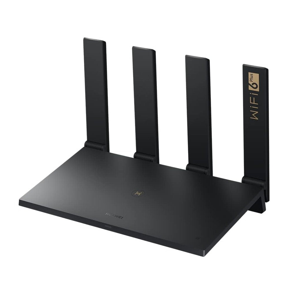 Roteador Huawei AX3 Pro, Wi-Fi 6 Plus 3000Mbp/s, Dual Band, 4 Antenas - WS7206 Preto