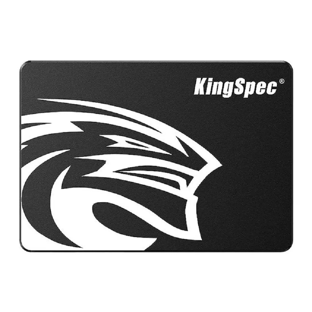 SSD KingSpec 120GB 2,5" SATA III 6Gb/s NAND 3D, Leitura 570MB/s, Gravação 520MB/s, MTBF 1M h, P4-120