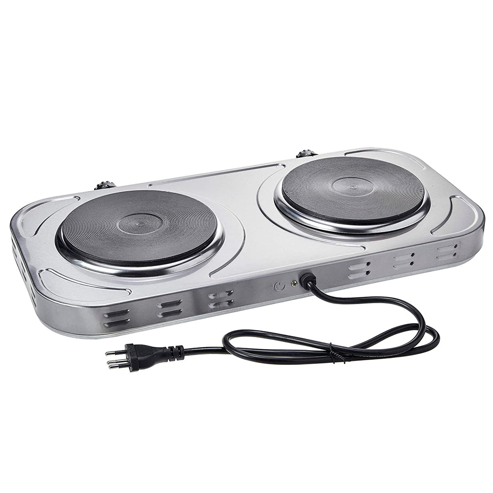 Fogão Elétrico Agratto De Mesa FM-02 Com 2 Bocas, 2000W - 220V