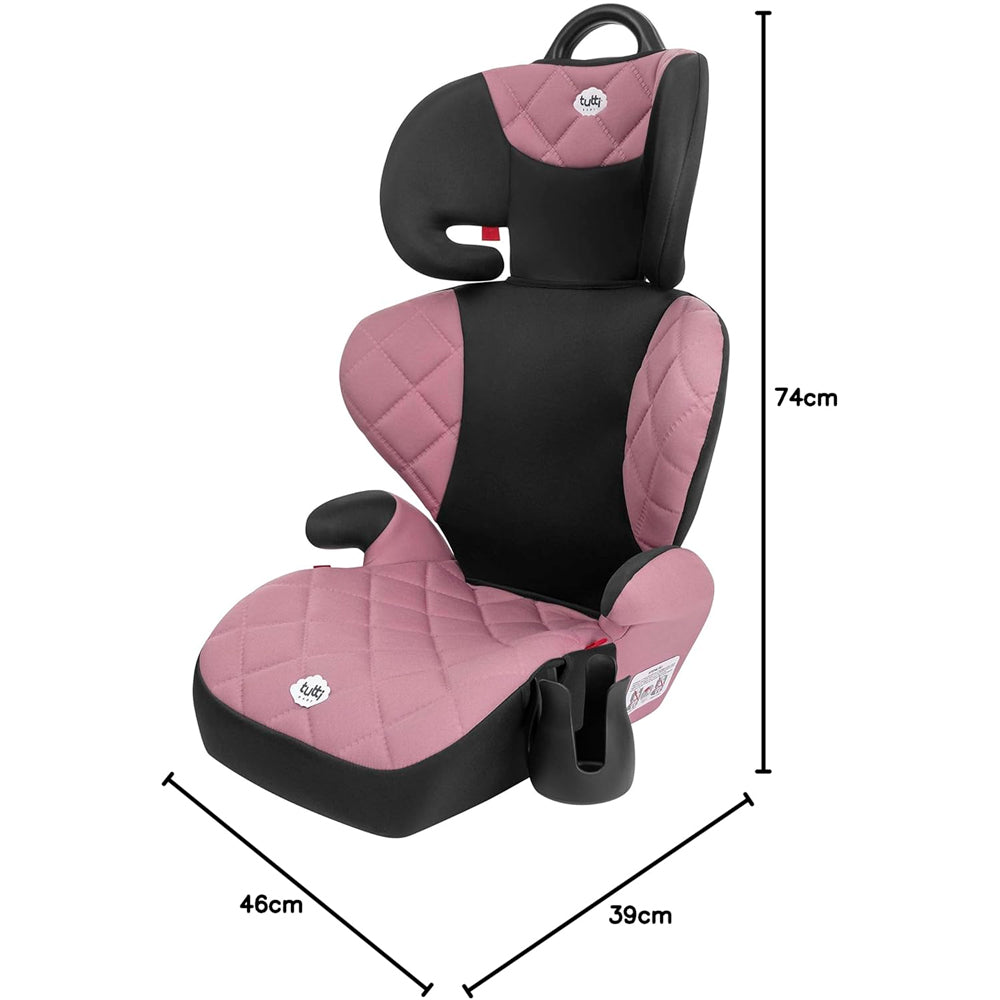 Cadeira Infantil Para Carro Tutti Baby Cadeira Triton Preto Rosa