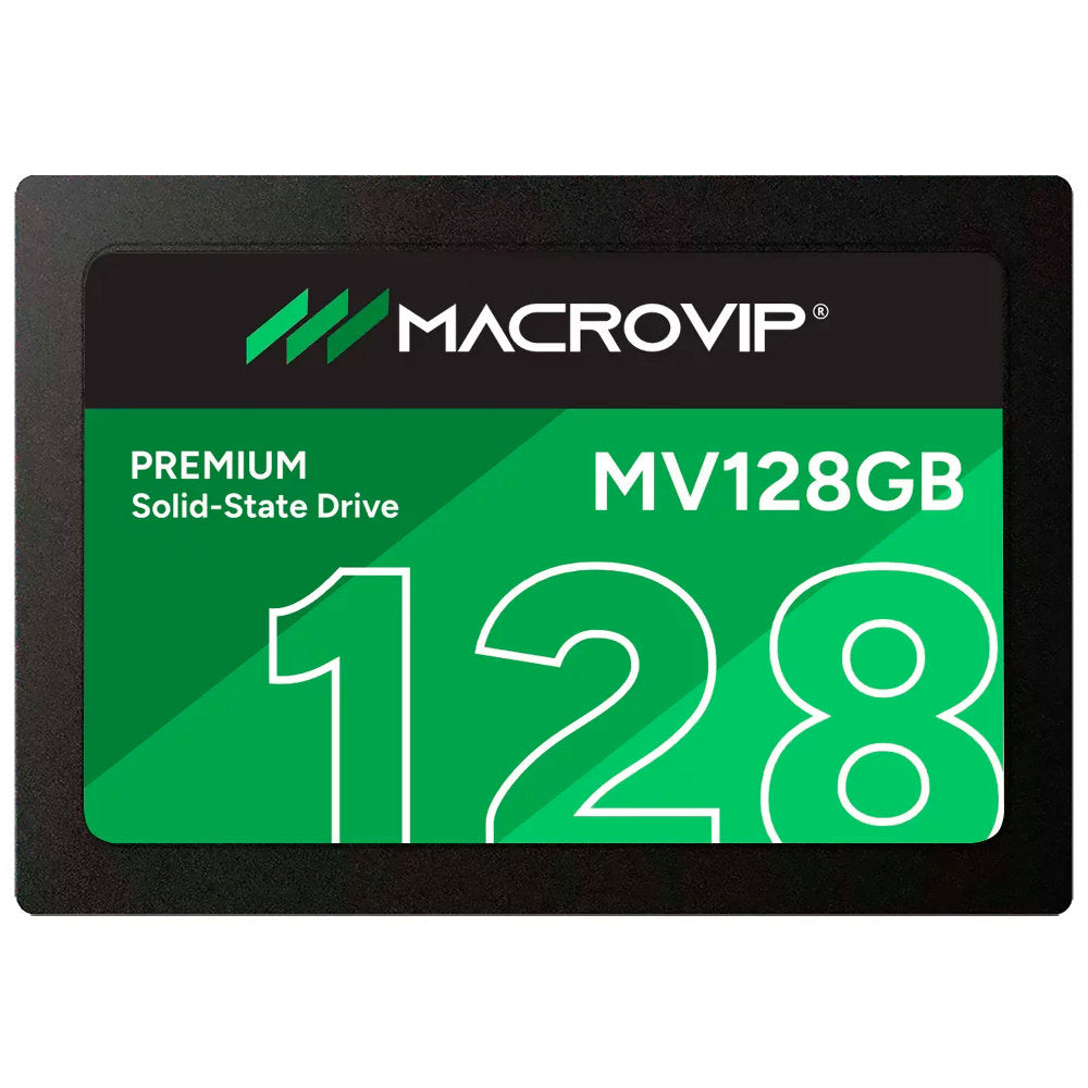 SSD Macrovip Premium 128GB SATA III 6Gb/s 2.5" Leitura 510 Mb/s Gravação 450 Mb/s - MV128GB