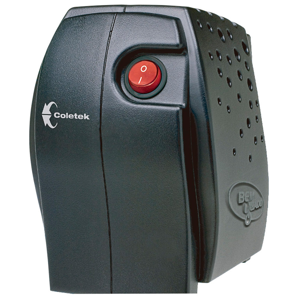 Estabilizador Bivolt ES-500VA Entrada 220v Manual - Saída 115V Bem Ligado Coletek Energia