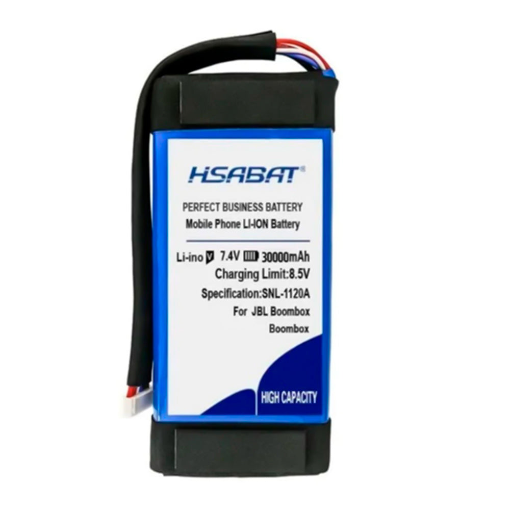 Bateria Para JBL Boombox HSABAT 7.4V 30000mAh Modelo SML-1120A,Limite de Carregamento 8.4V