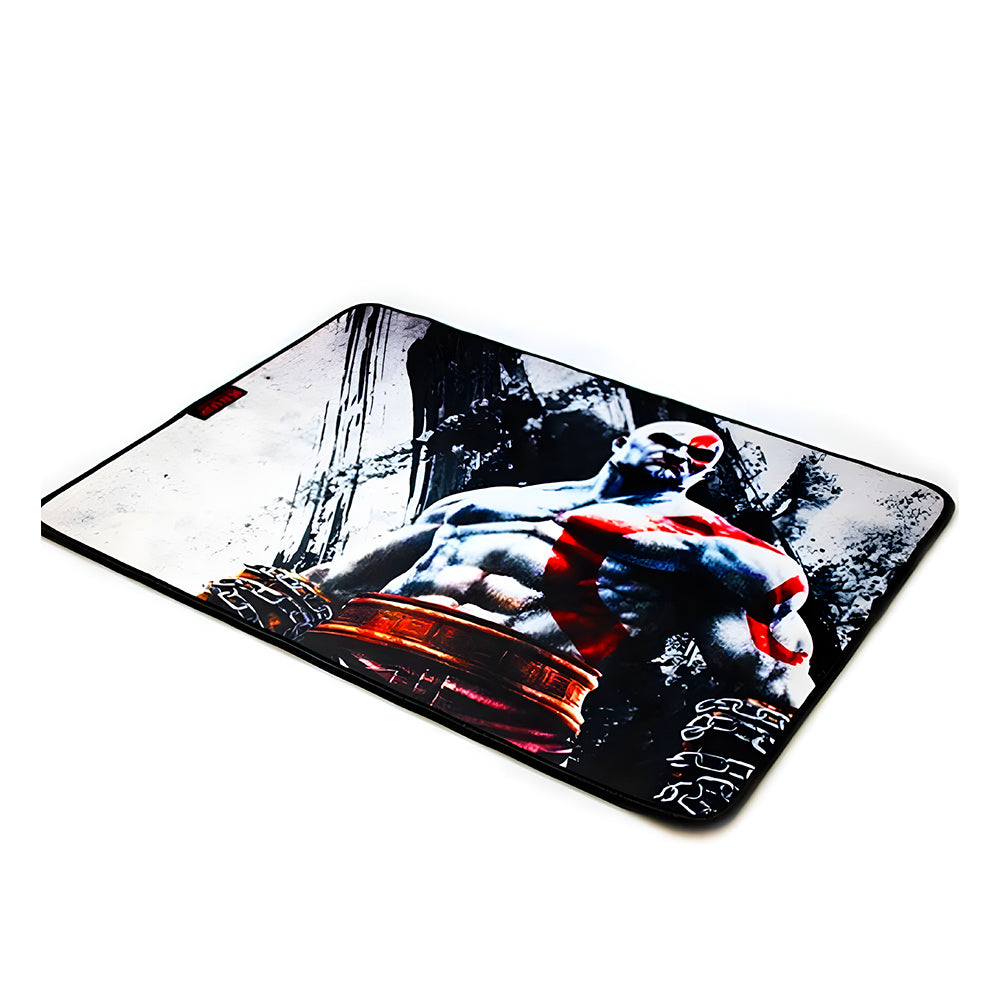 Mouse Pad Gamer Grande KNUP, 420x320mm Superficíe Têxtil Antiderrapante, Borda Costurada - KP-S07