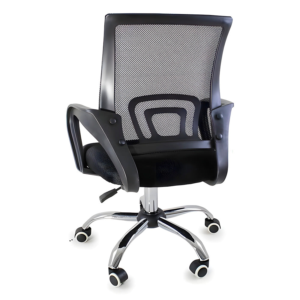 Cadeira de Escritorio Begonia, Tela Mesh, Ergonomica Giratoria