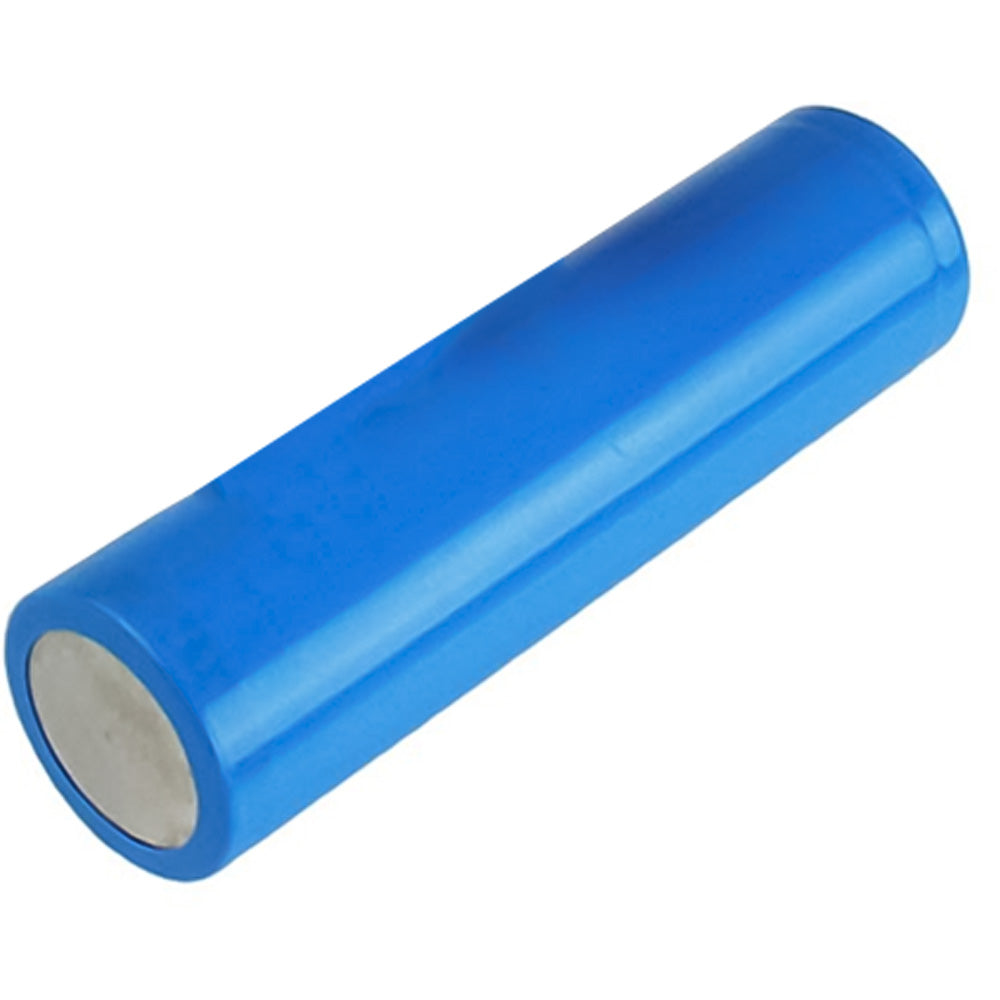 Bateria Li-ion, 9.800mAh, 4.2V, Sem Pino, Alta Capacidade, Azul, 18650