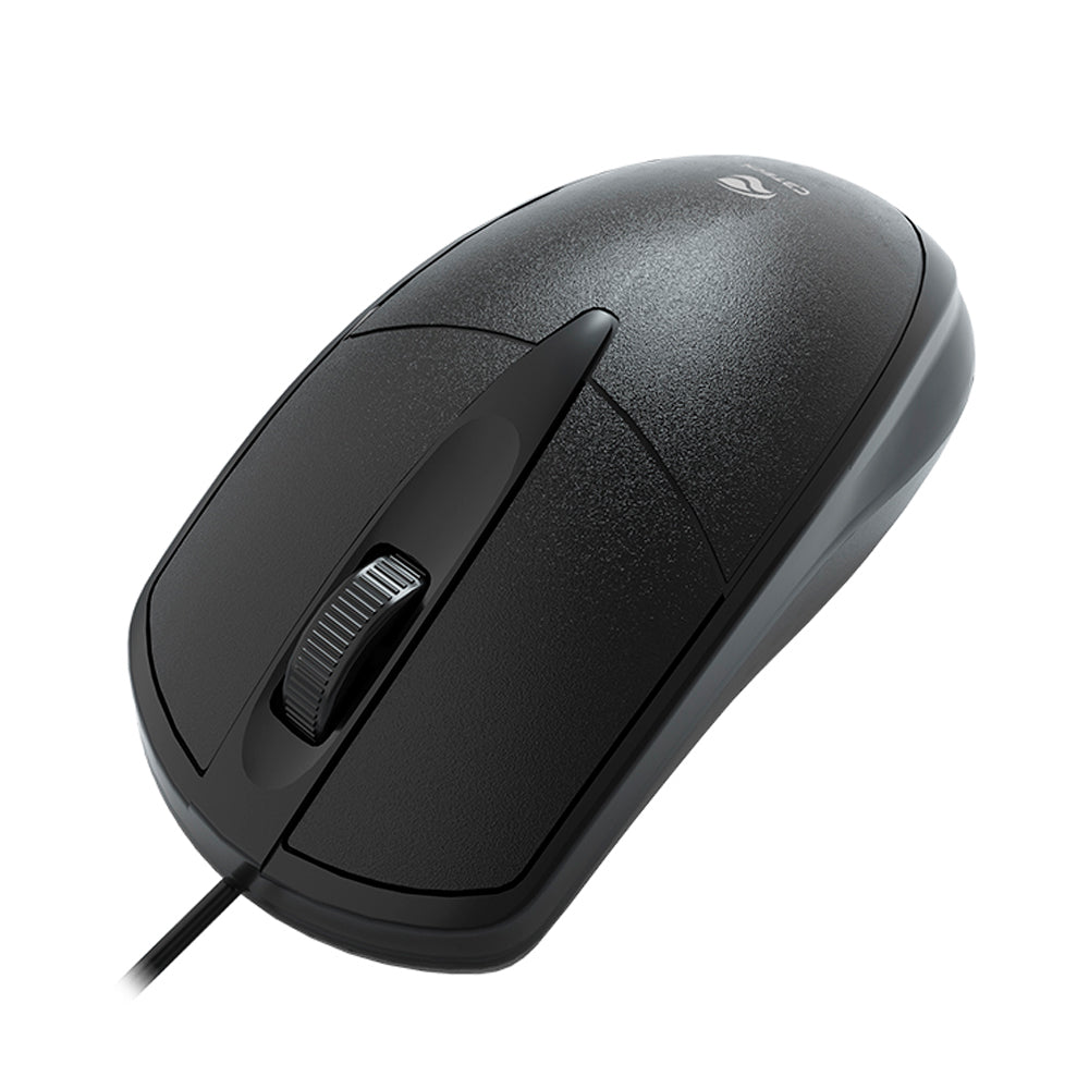 Mouse USB Ambidestro 1000 DPi MS-31BK, C3Tech - Preto