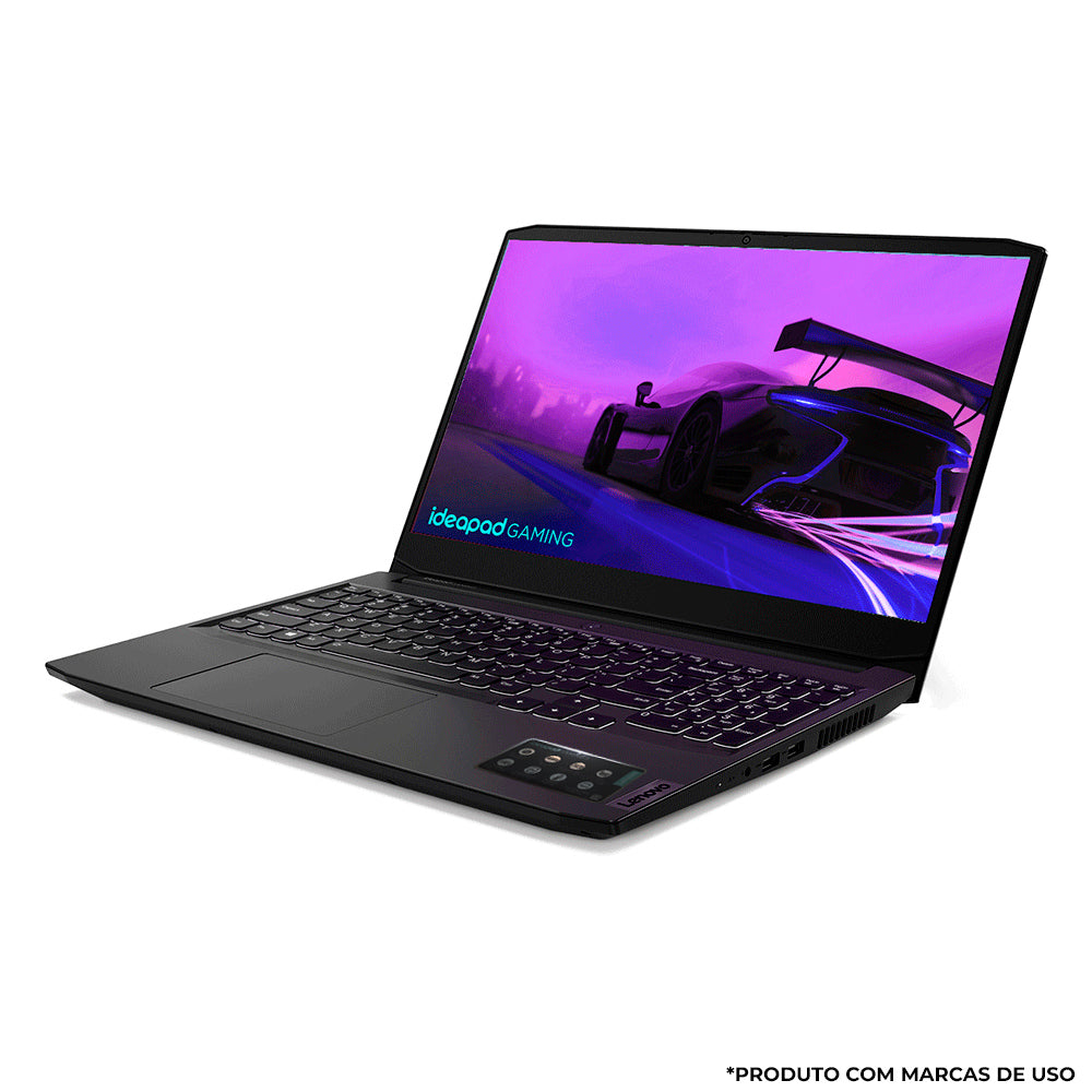 Notebook Gamer Lenovo IdeaPad Gaming 3i Core i5-11300H, 16GB (2x8GB) RAM, 512GB SSD, GTX 1650, FHD 15.6" Win11 - Usado