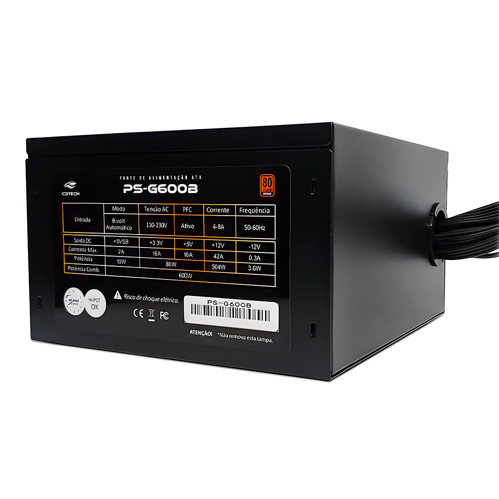 Computador Gamer I5-10400F, RAM 16GB, SSD 1TB, Placa de Vídeo RX 580 8GB, 256 Bits, Com Cooler FAN RGB