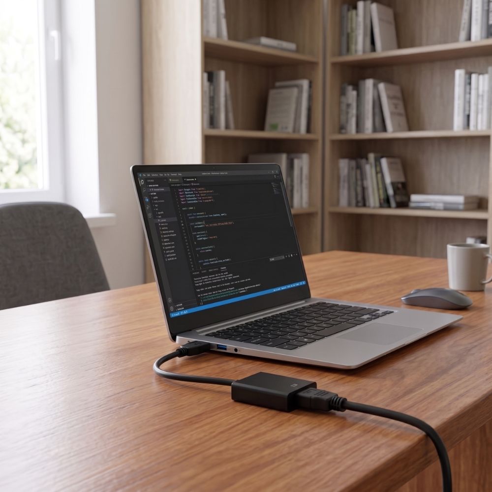 Cabo Adaptador USB 3.0 Para HDMI ADP-USBHDMI10BK PlusCable