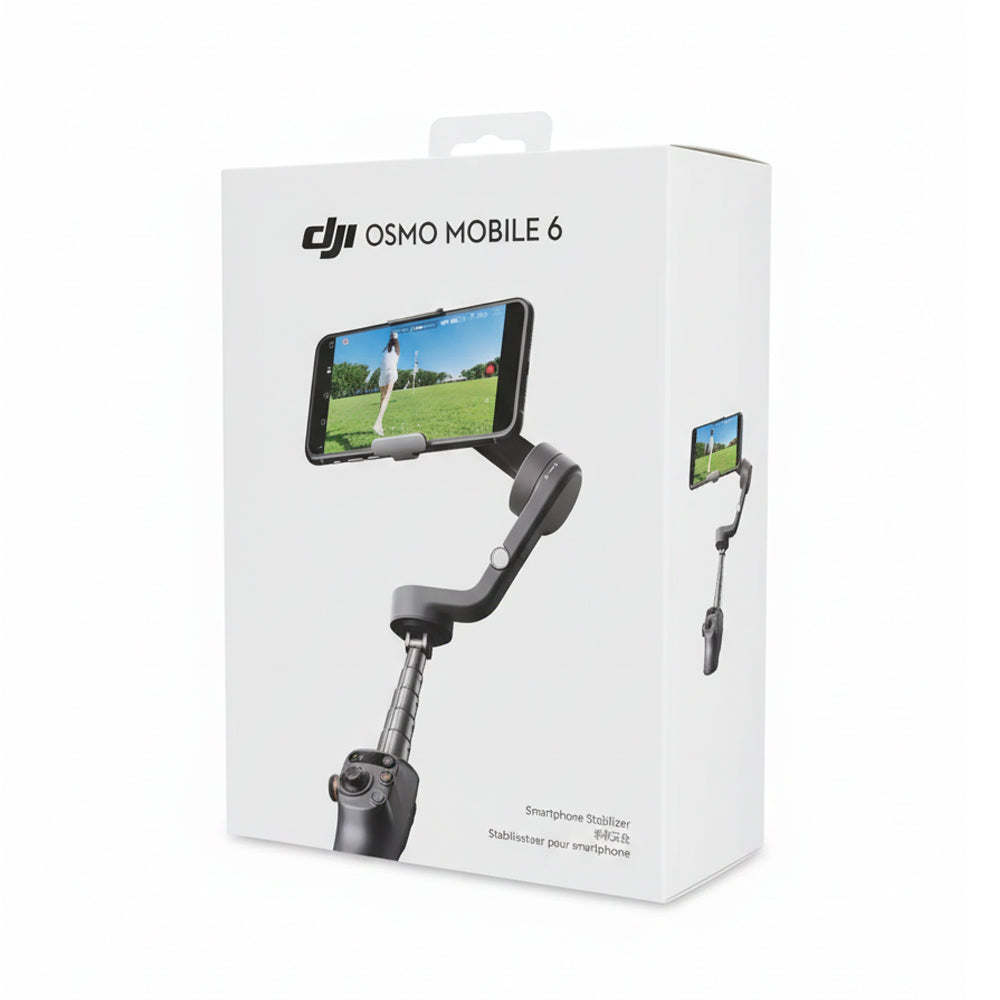 Gimbal Estabilizador DJI Osmo Mobile 6, com 3 eixos para Smartphone, Cinza Escuro, DJI110