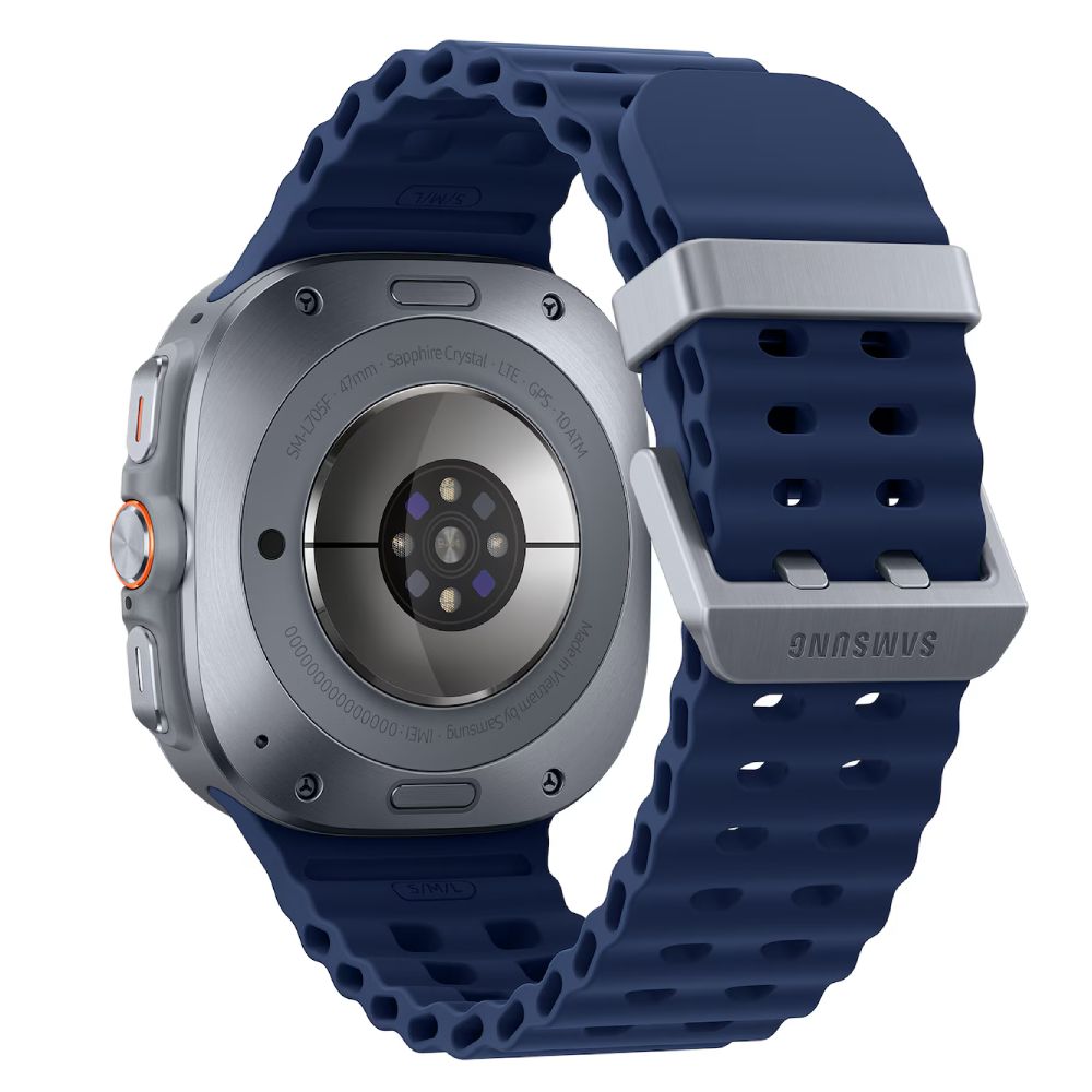 Smartwatch Samsung Galaxy Watch Ultra (2025) (LTE, 47 mm) 64GB Galaxy AI, Titânio Azul