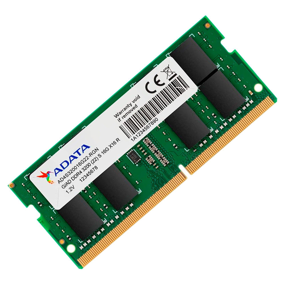 Memoria Ram Notebook 8GB 3200MHz 1.2V DDR4 Adata -  AD4S32008G22