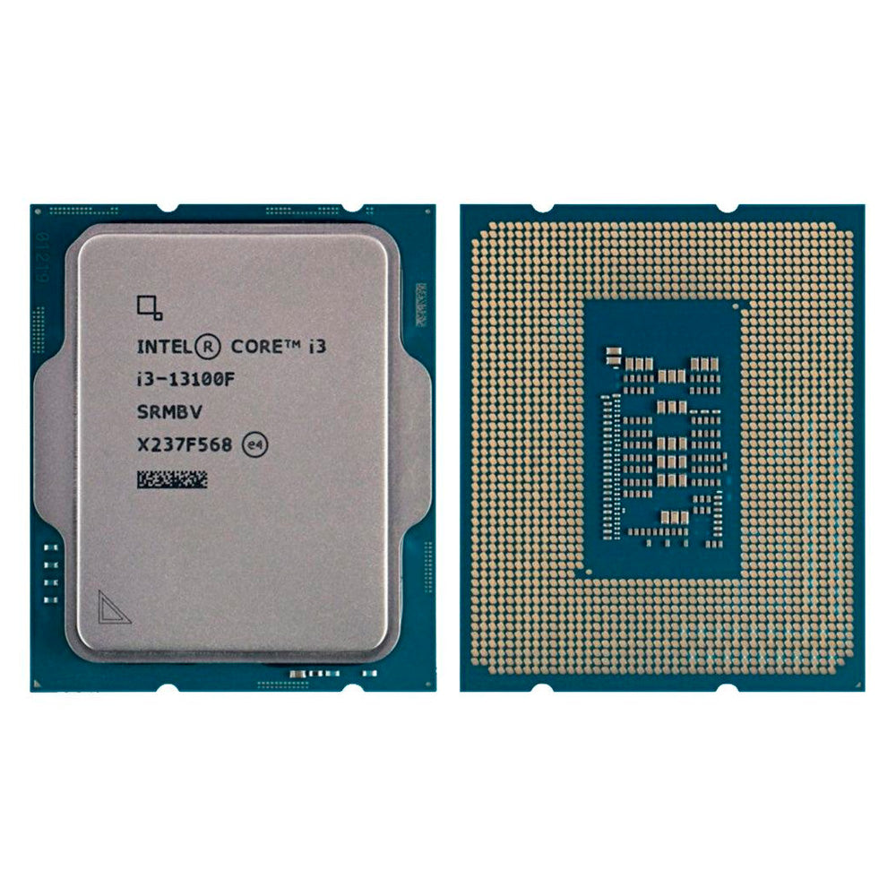 Processador Intel Core i3-13100F, 3.40 GHz (Turbo 4.50 GHz), 4 Núcleos, 12MB Cache, TDP 60W, LGA 1700, 13ª Geração, Box