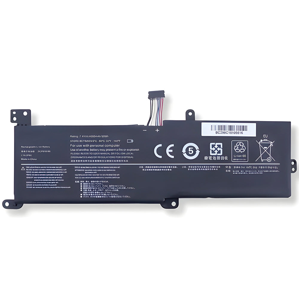 Bateria Notebook Compativel Com Lenovo Ideapad 320 15ikb L16L2PB2 - Polímero - 7.4 V