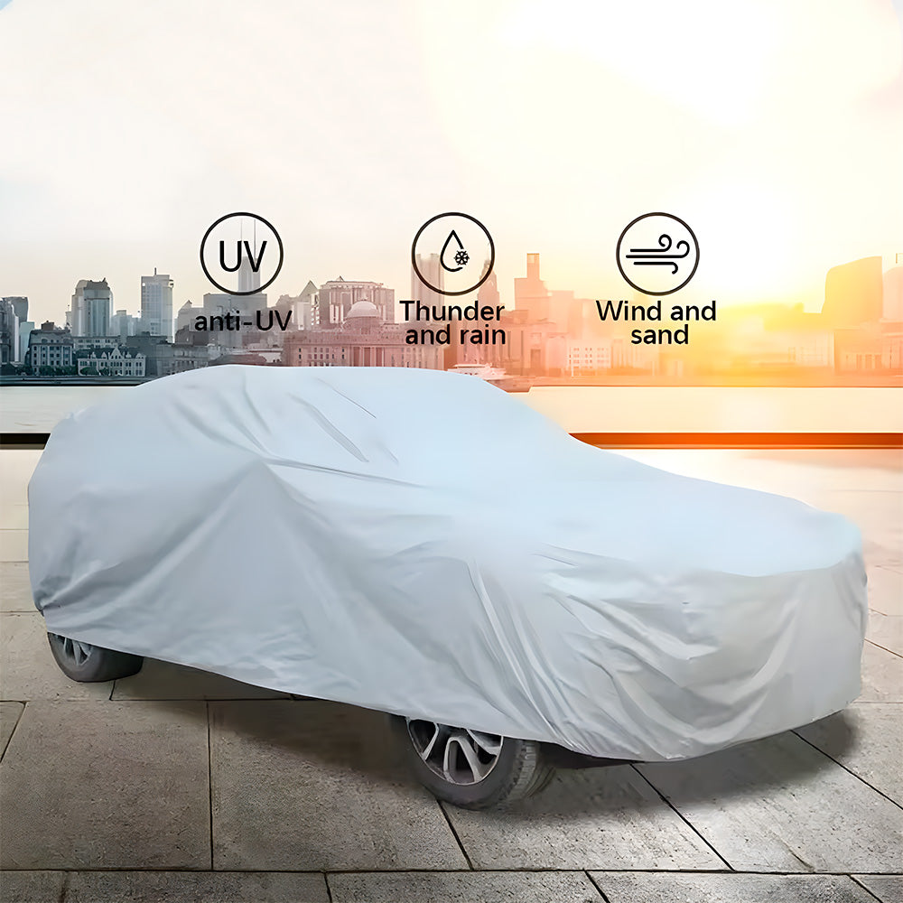 Capa de Proteção Extra Grande Para Carros, Proteção Contra Poeira, Sol, Chuva e Raios UV