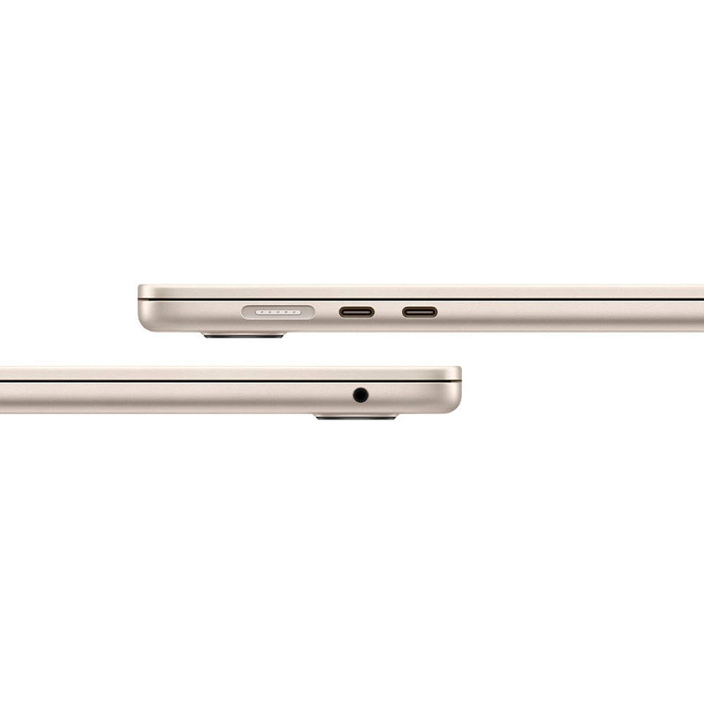 MacBook Air Apple Starlight 13,6" M3, 16GB RAM, 256GB SSD - Tela Liquid Retina 500 nits, Wi-Fi 6E, Touch ID, MC8J4LL/A
