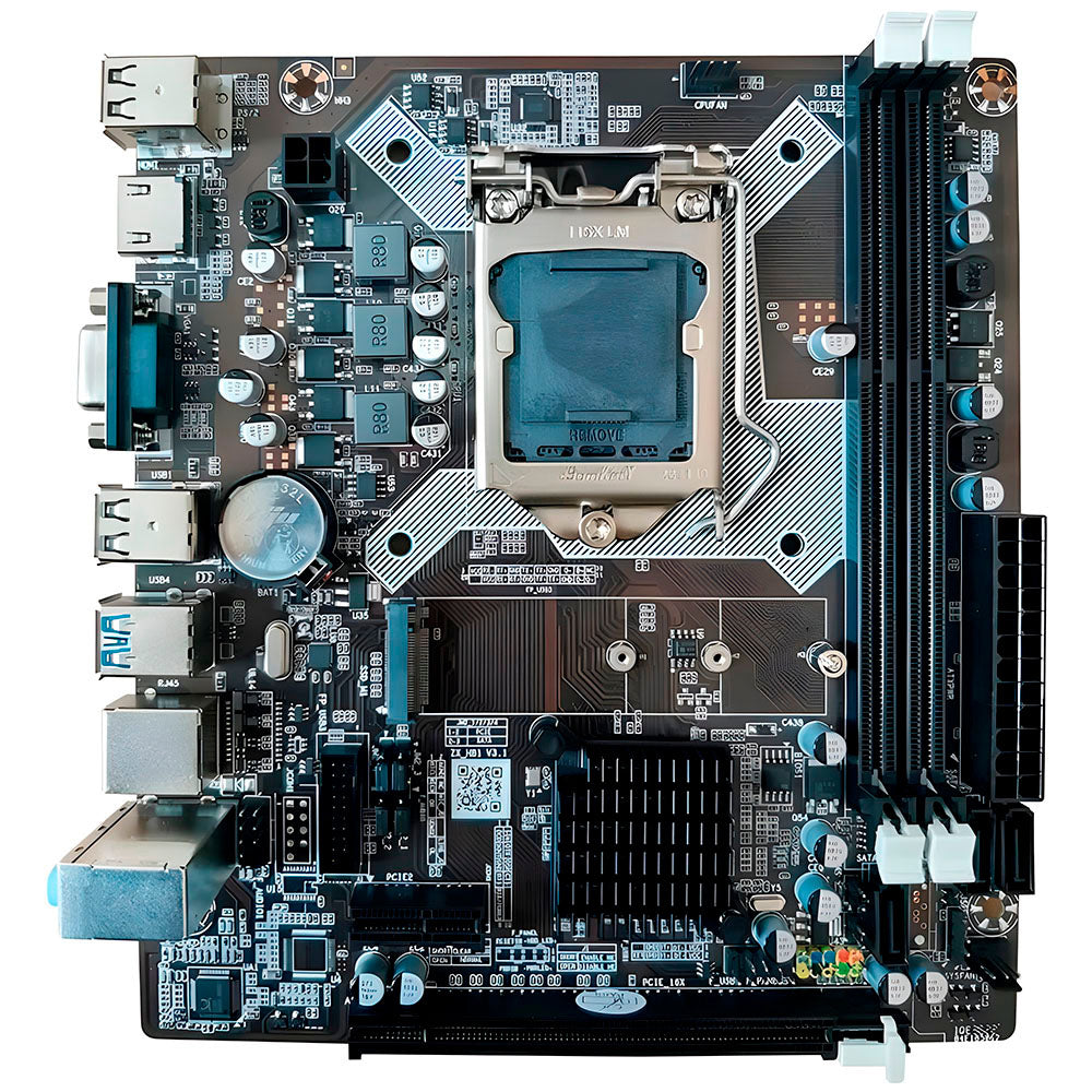 Computador Core i5-4570, Placa Mãe H81, Memória RAM 8GB, SSD 256GB, Linux, Mousepad
