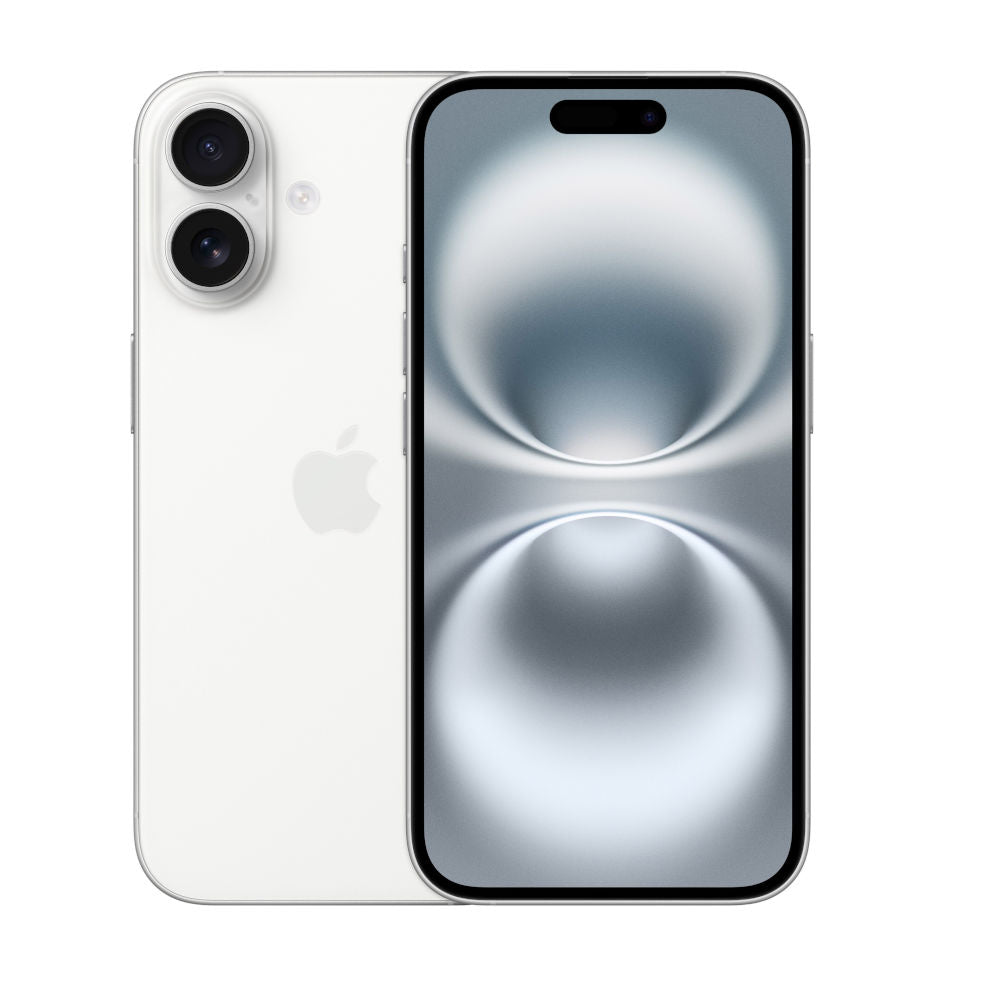 Iphone 16 Apple iOS 128Gb Tela 6,1'' Câmera de 48MP Com Cabo de Recarga USB-C, (MYE93BR/A) Branco