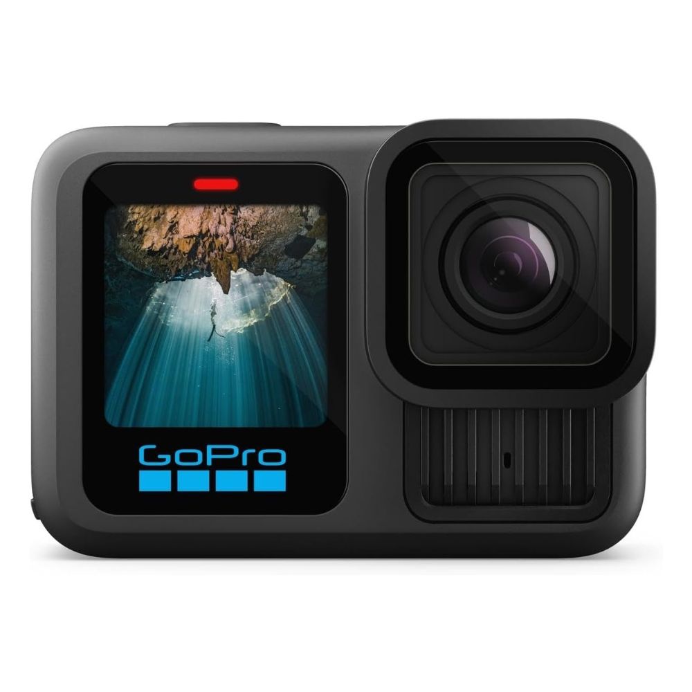 Câmera de Ação GoPro HERO13 Black Power Bundle Resistência à Água 10M Vídeo 5.3K60 27MP Baterias Enduro e Cartão de 64Gb