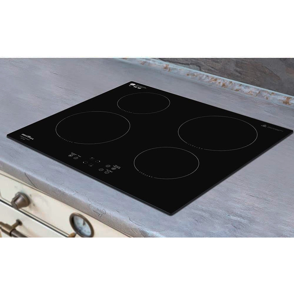 Cooktop Fogão Por Indução Britânia 4 Bocas Preto BCT04P