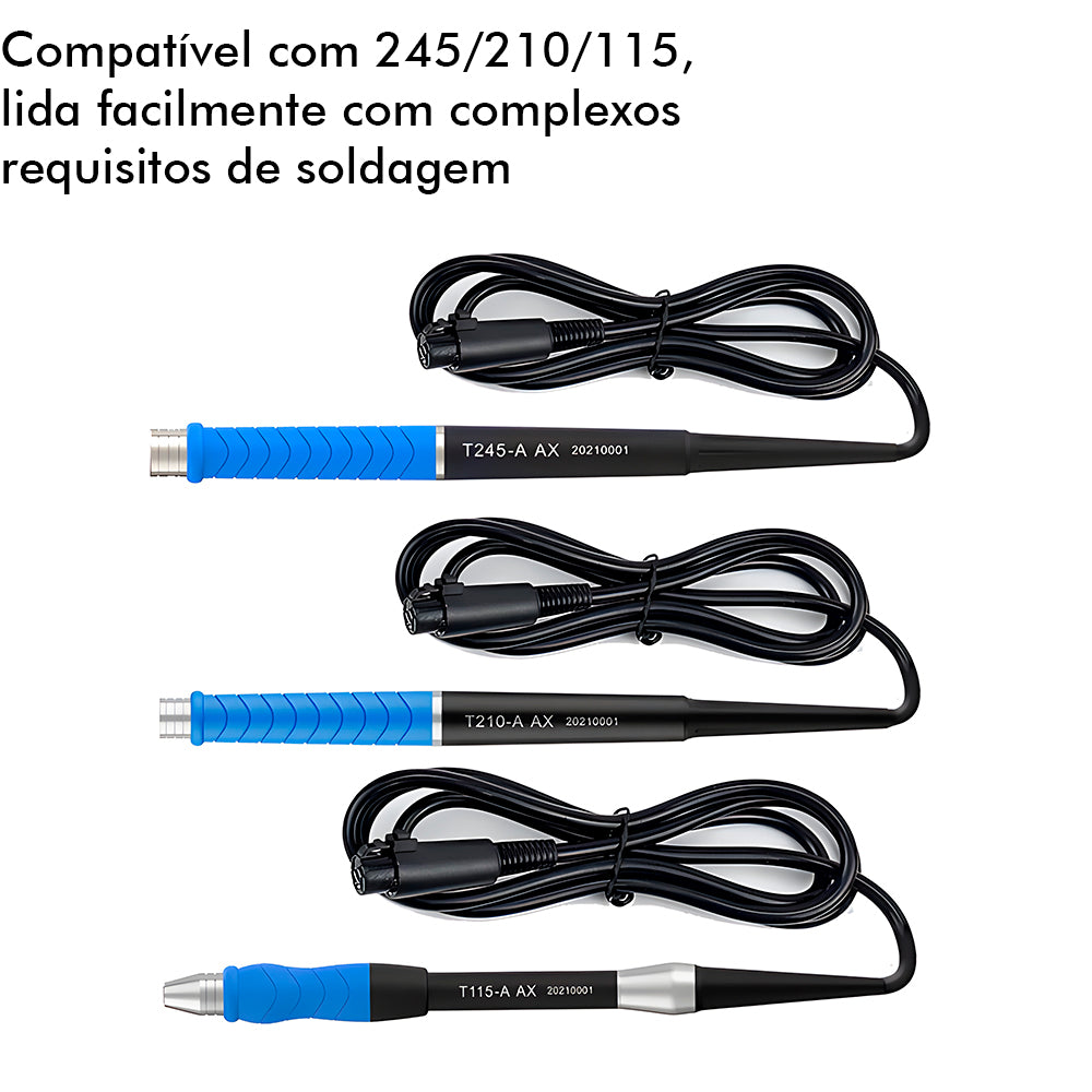 Estação de Solda Dupla AIXUN T420D 200W 220v
