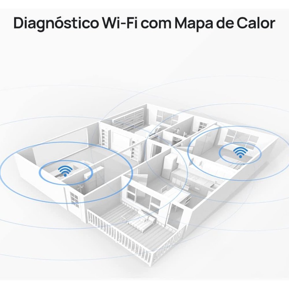 Roteador Huawei AX3 Quad Core Wi-Fi 6, WS7200, Wi-Fi 6 Plus de 3000Mbps, HarmonyOS Mesh+, Diagnóstico com Mapa de Calor