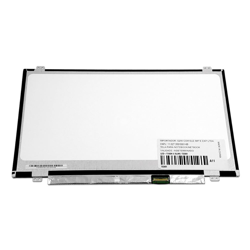 Tela Notebook Display Led 14.0" Slim - Boe HB140WX1-301- 30 pinos