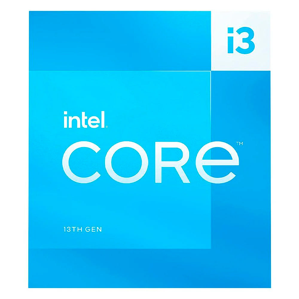 Processador Intel Core i3-13100F, 3.40 GHz (Turbo 4.50 GHz), 4 Núcleos, 12MB Cache, TDP 60W, LGA 1700, 13ª Geração, Box