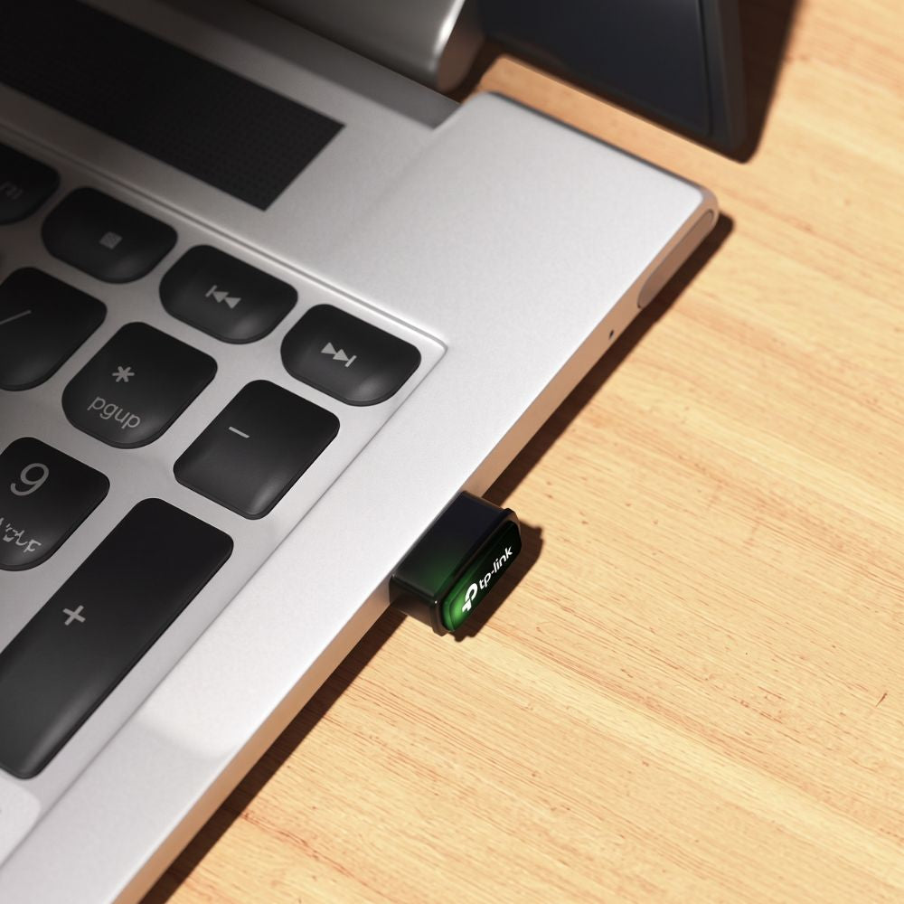 Adaptador USB WI-FI  T3U Nano AC1300 Wireless MU-MIMO USB (867 MBPS 5GHz/400Mbps 2.4GHz)