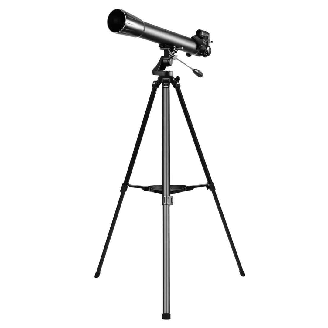 Telescópio Astronômico Refrator Azimutal, Com Tripé, Abertura 70mm, Ampliação Até 350X, BM-70070S