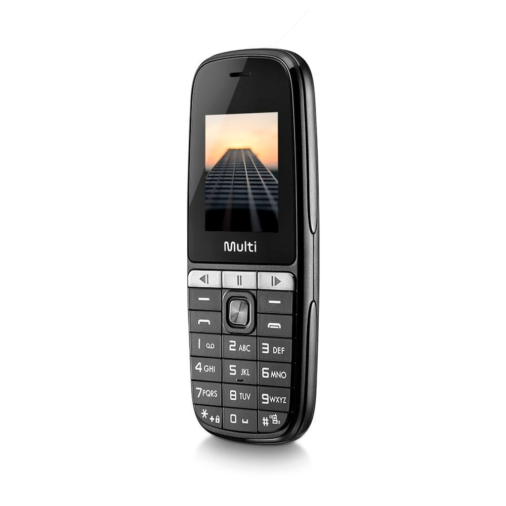 Celular Up Play Multilaser P9076, 2 Chips, Câmera, MP3 Player, Rádio FM e Bluetooth - Preto