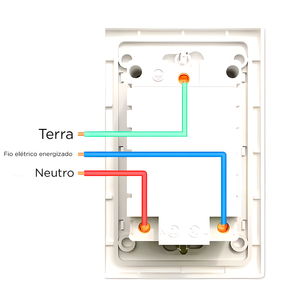 Tomada Inteligente, 20A, Painel de Vidro Temperado, Compatível Com Alexa e Google Home, Tuya, Branco