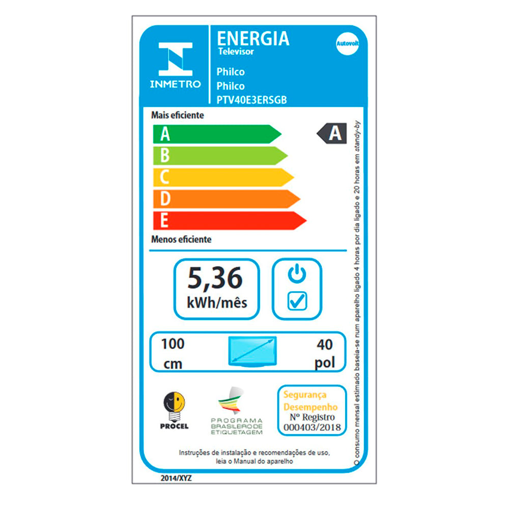 Smart TV LED 40