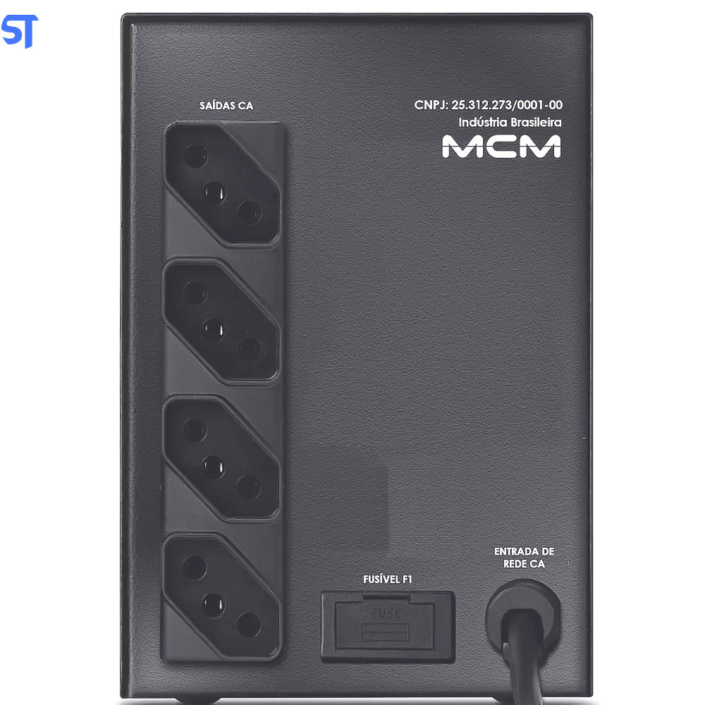 Estabilizador Save Pro 1000va Bivolt Entrada: 115/220V Saída: 115V - MCM 1000V