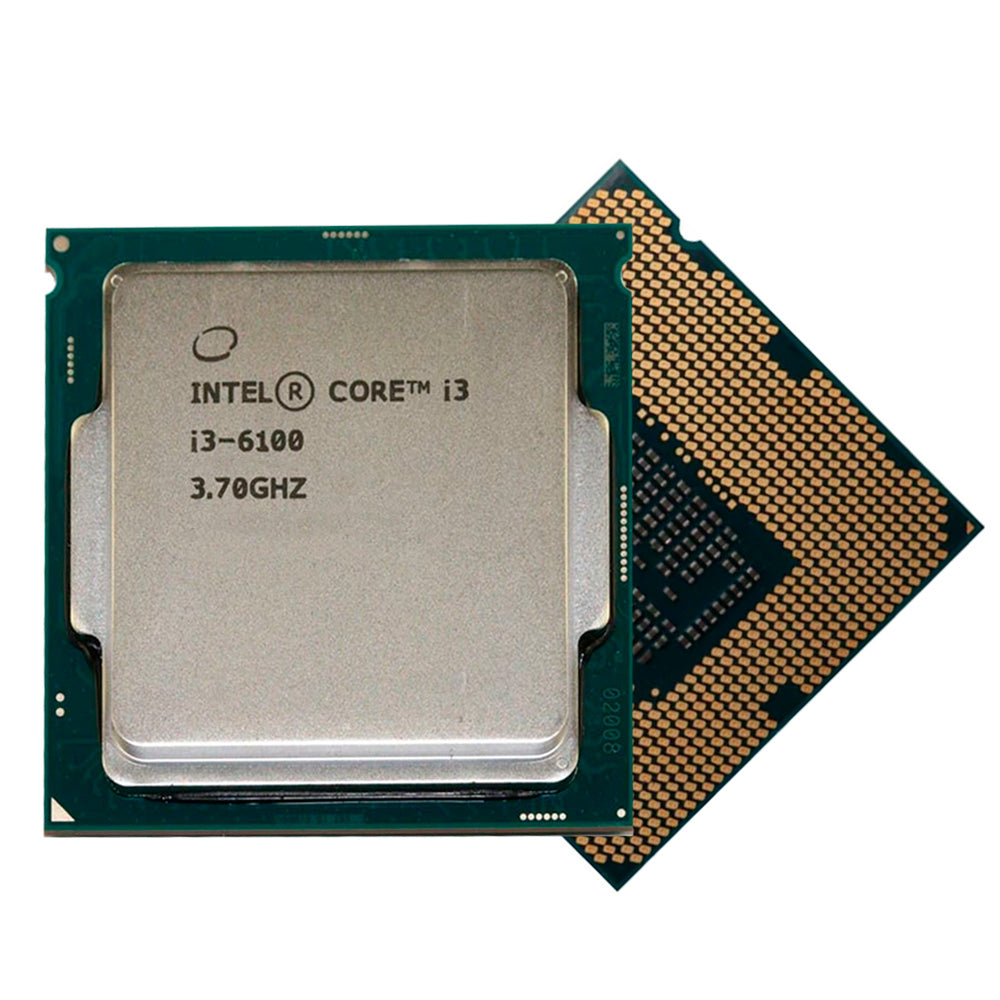 Computador Core I3-6100, Placa Mãe AK-H110M, RAM 8GB, SSD 480GB, Gab MT-G90BK, Fonte 500W PS-G500B, Mouse Pad Brinde