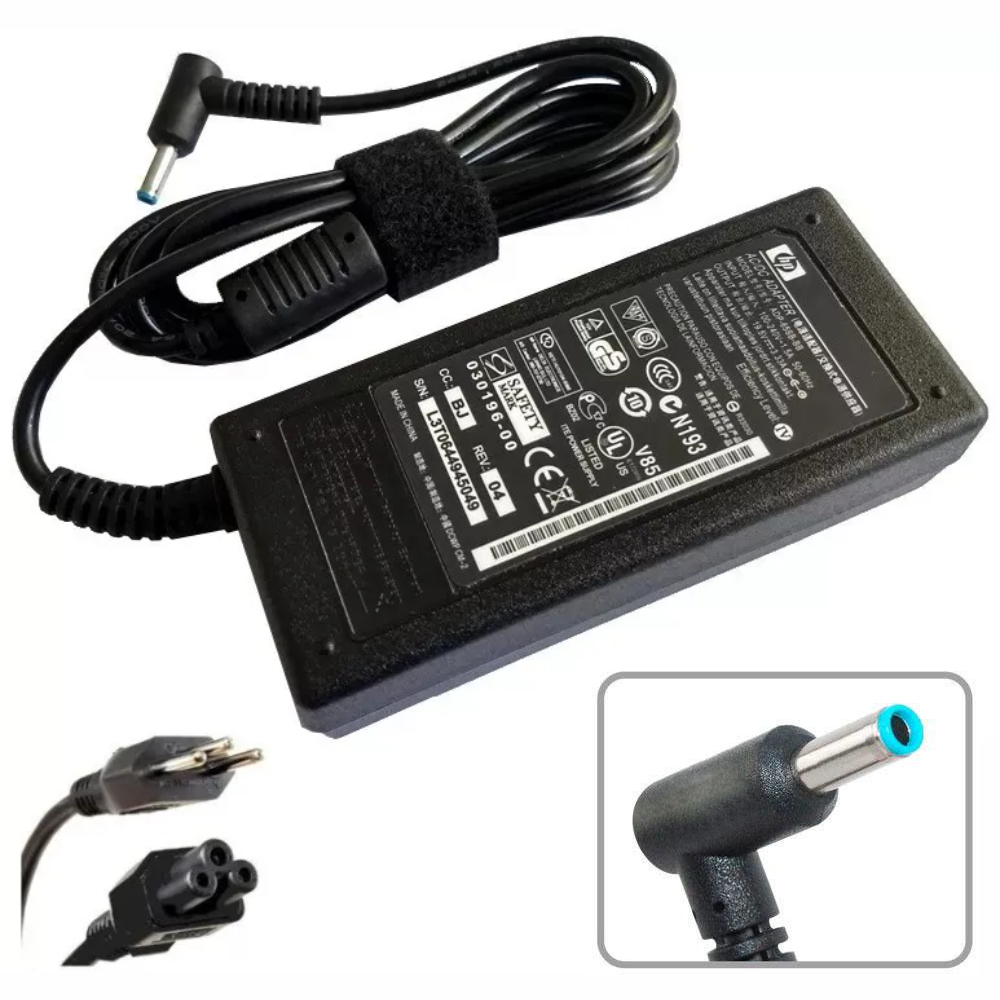 Fonte Notebook Hp 19,5v 3,33a 65w Ppp009C Pino Azul  4.5mx 3.0m