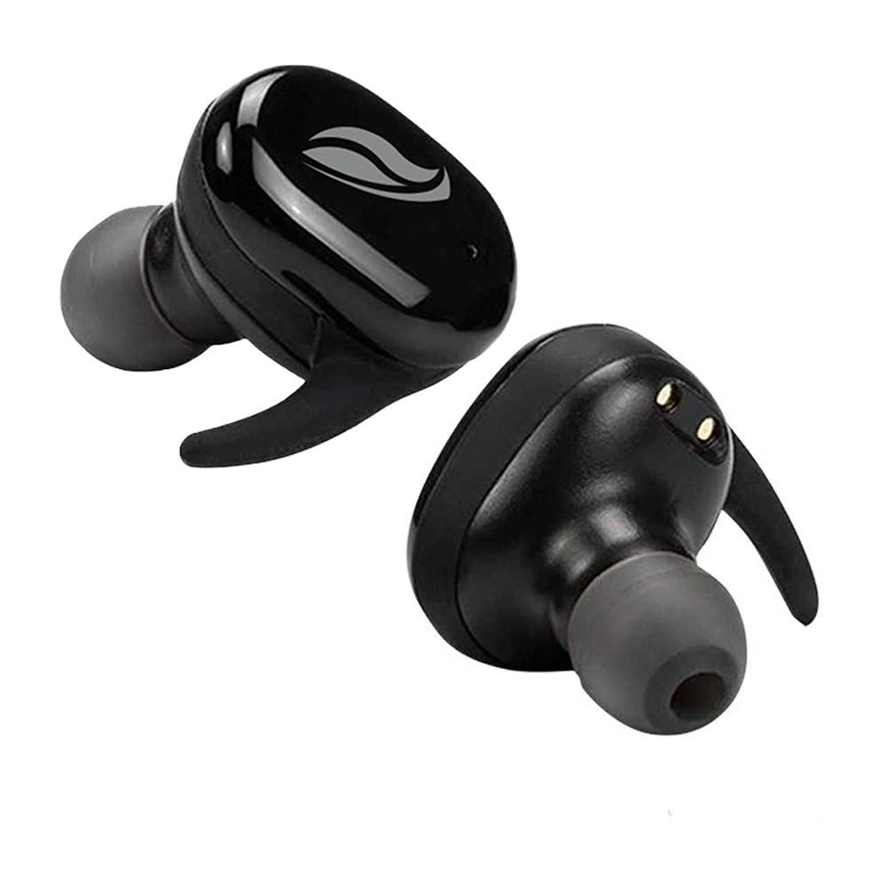 Fone de Ouvido Intra C3Tech EP-TWS-50BK - Bluetooth 5.0 True Wireless Intra-Auricular In-Ear Com microfone Preto