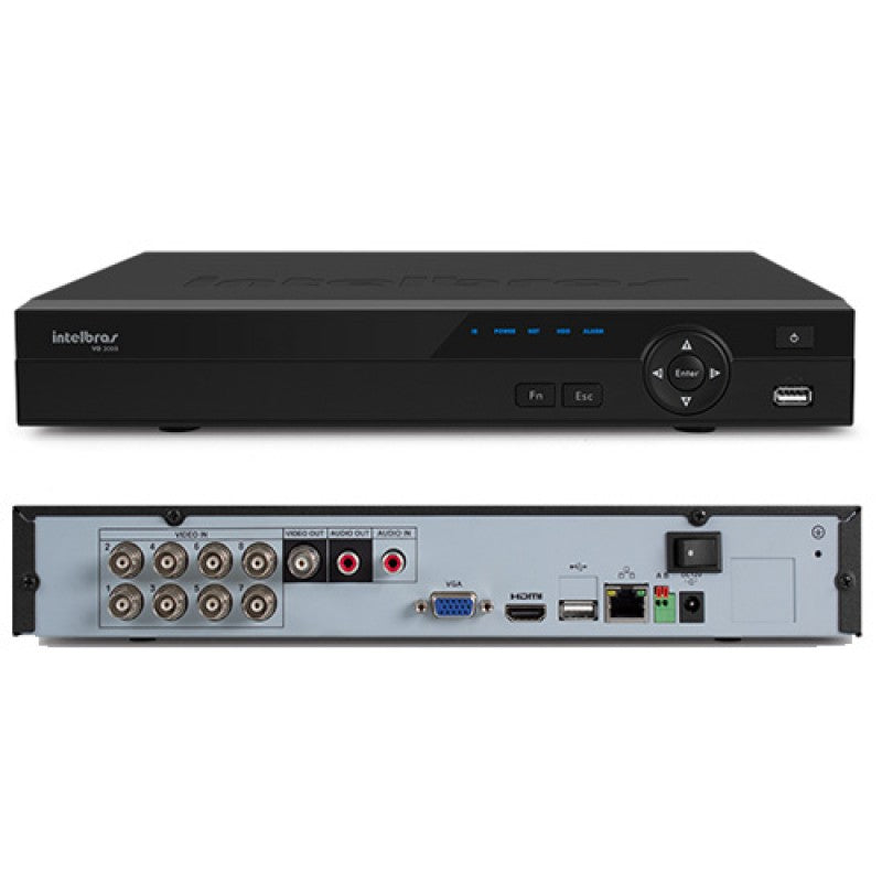 Dvr Intelbras Gravador digital de vídeo Nova Série 3000 VD 3108