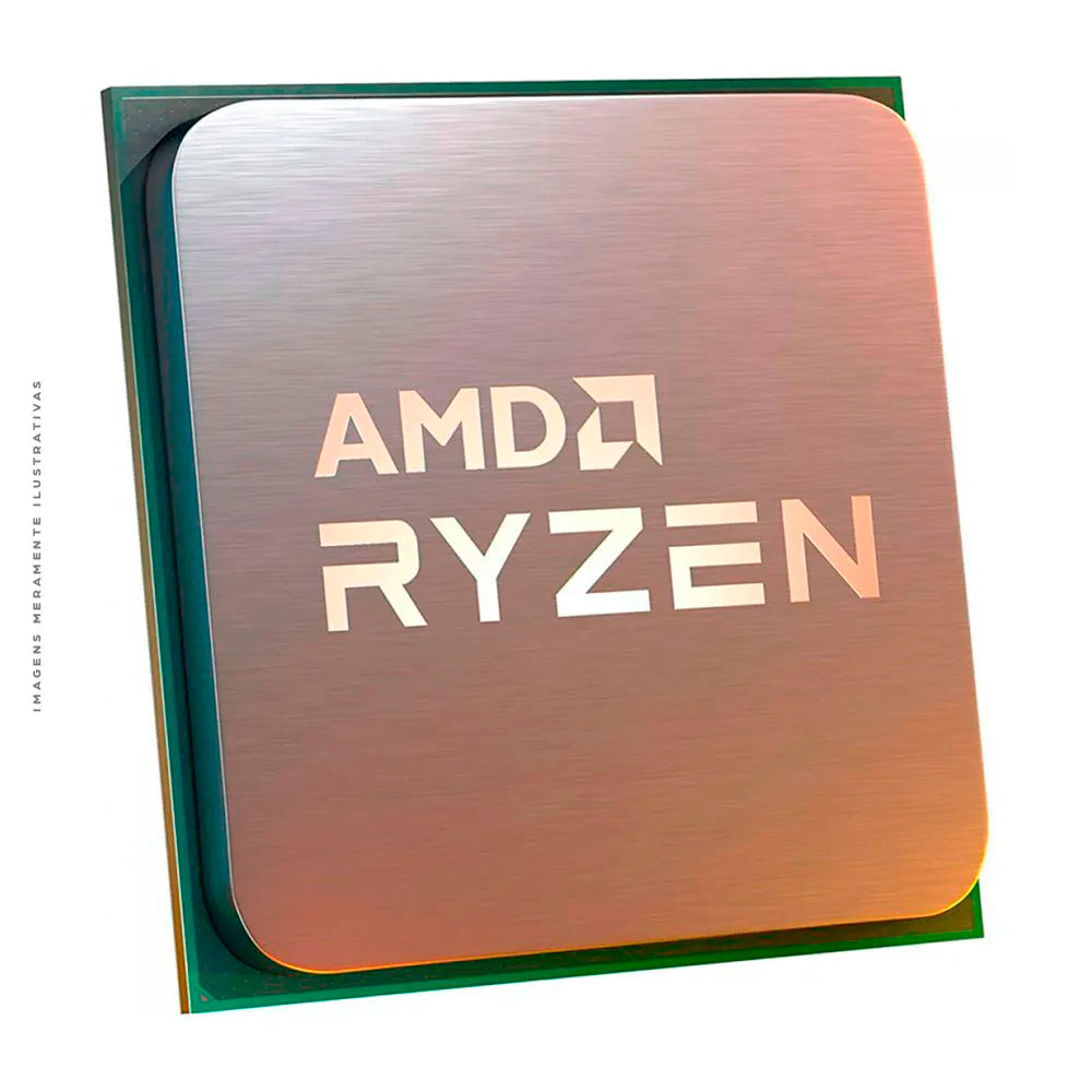 Processador AMD Ryzen 5 5500, 3.6GHz (4.2GHz Max Turbo), Cache 19MB, AM4, Sem Vídeo - 100-100000457BOX