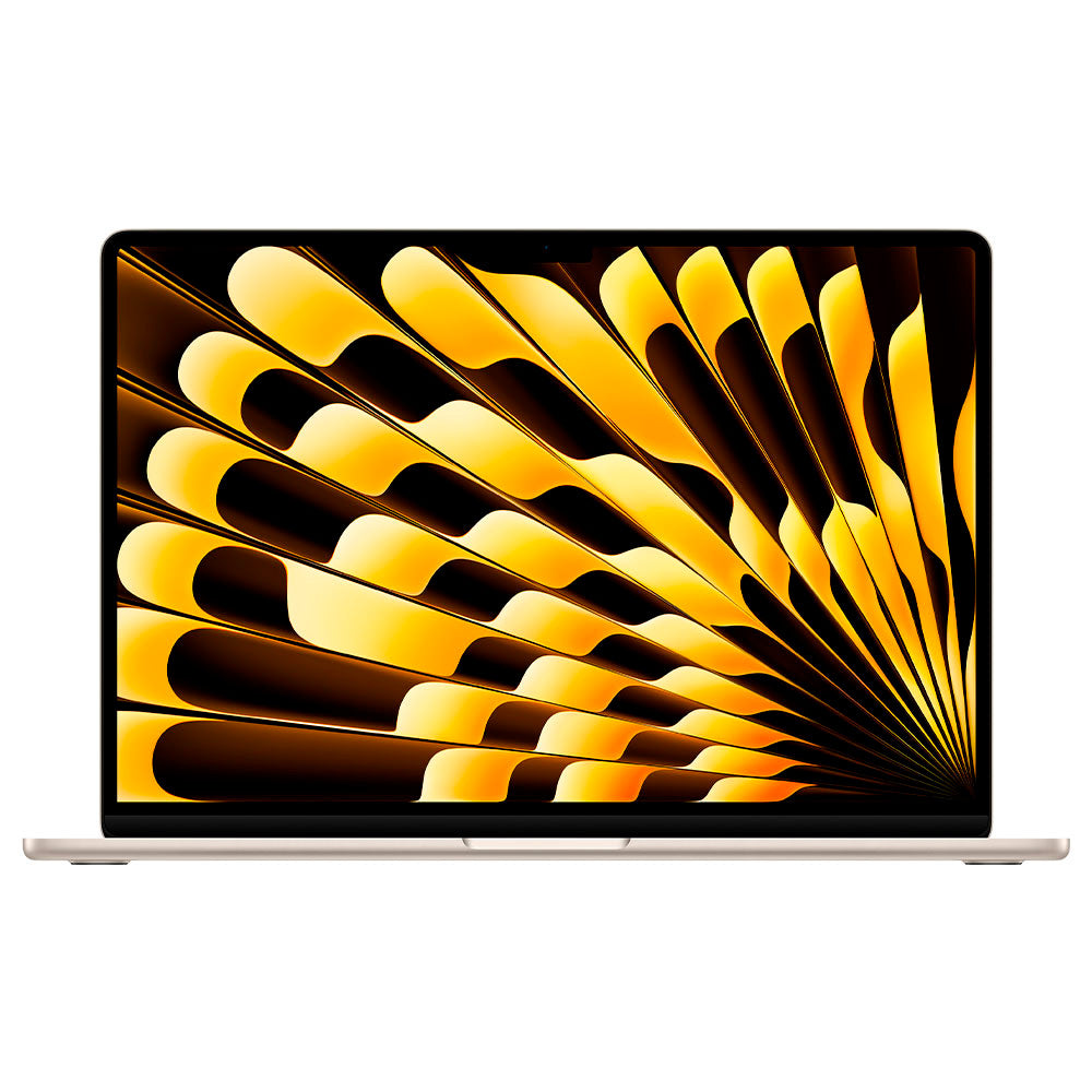 MacBook Air Apple Starlight 13,6" M3, 16GB RAM, 256GB SSD - Tela Liquid Retina 500 nits, Wi-Fi 6E, Touch ID, MC8J4LL/A