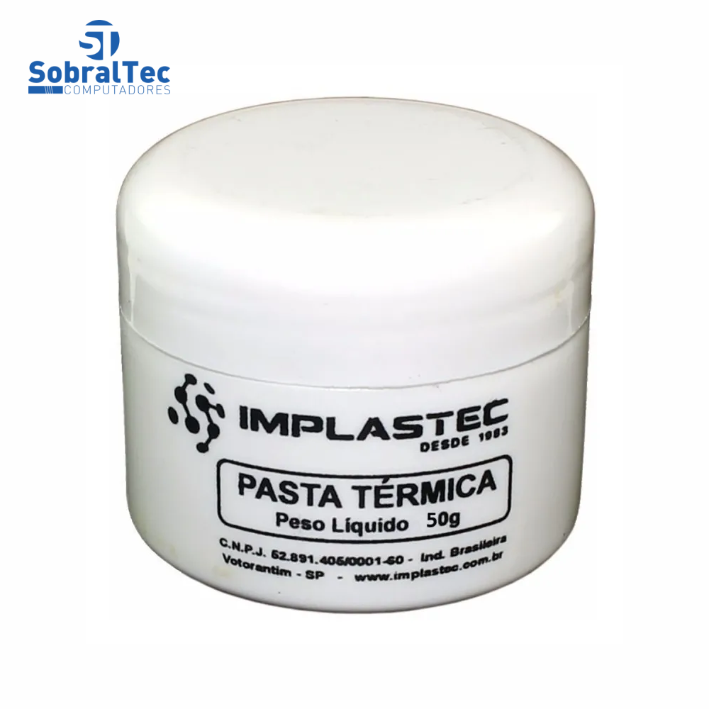 Pasta Térmica Implastec Para Processador 50G IMPLASTEC