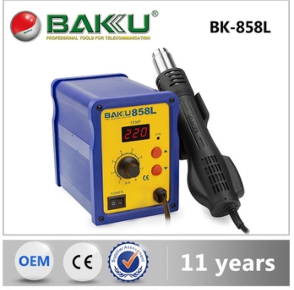 Estacao de Solda Digital +Fe BEST-858D 220 VOLTS Azul