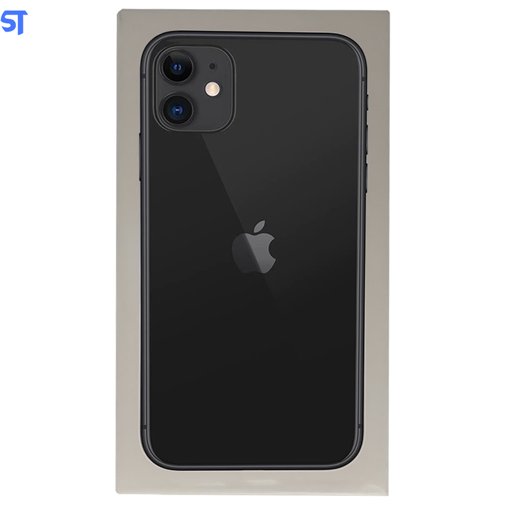iPhone 11 Apple 128GB Preto 6,1” 12MP iOS- MLPF3BR/A Câmera Dupla de 12MP
