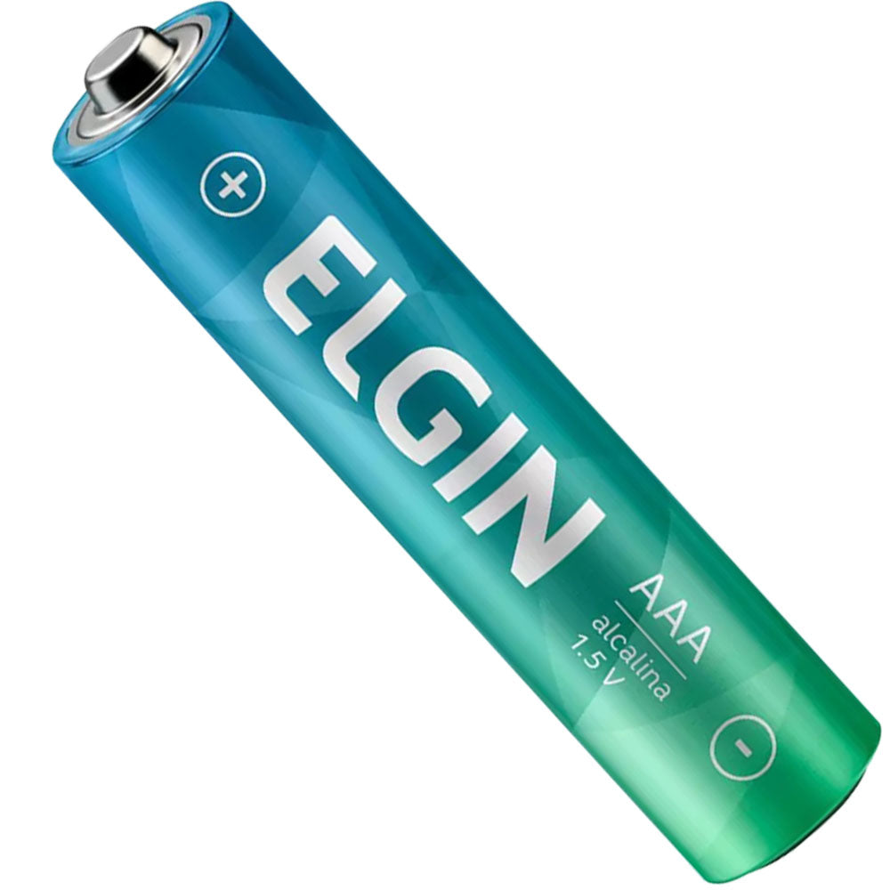 Pilha Alcalina AAA 1,5V -Blister Com 4 Unidades Elgin ELE000000082155