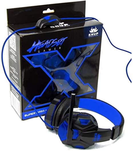 Headfone Headset Gamer Com Microfone KNUP KP-397
